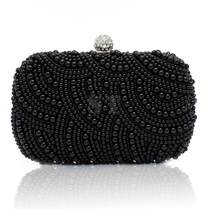 Aint Laurent Accessories Black Pearl Evening Purse - Multiple Colors
