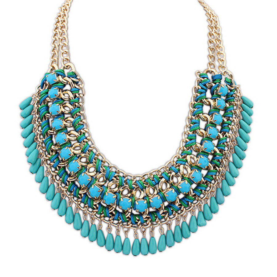 Accessories Turquoise Statement Necklace - Multiple Colors