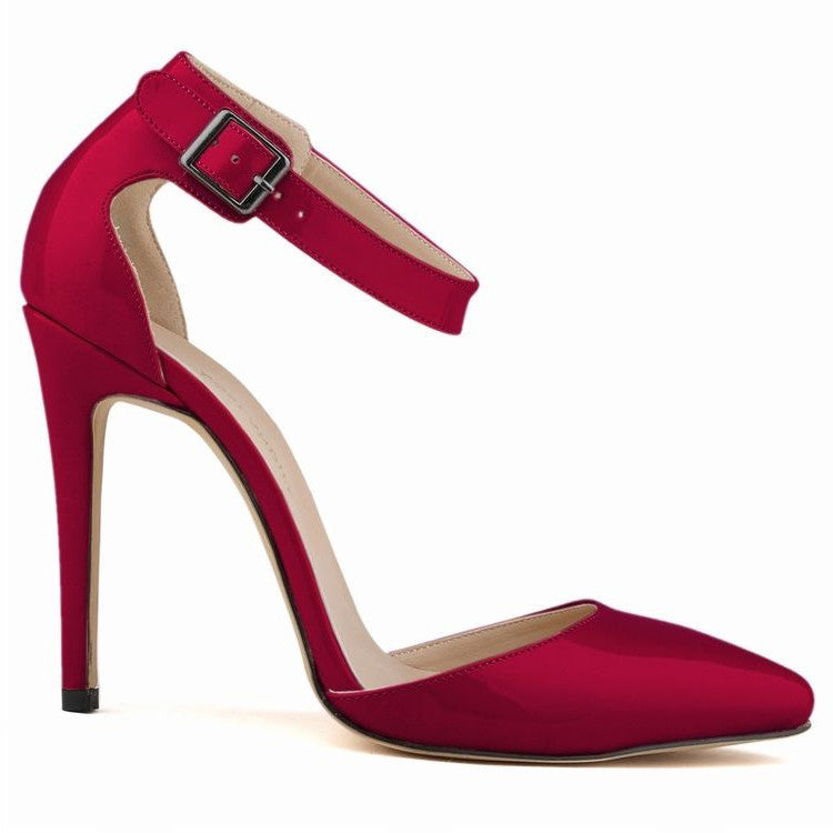 Ankle Strap Sandals - Multiple Colors ---- Ankle Strap Sandals - Multiple Colors Accessories -- Jimmy Hoo -- DarkRed -- --