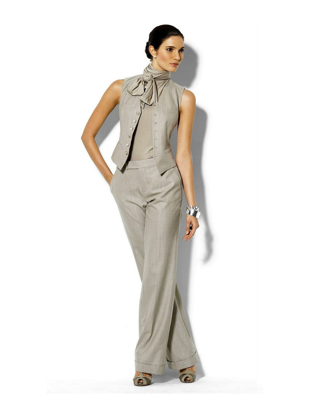 annabelle-demo1 Pants Striped Pantsuit