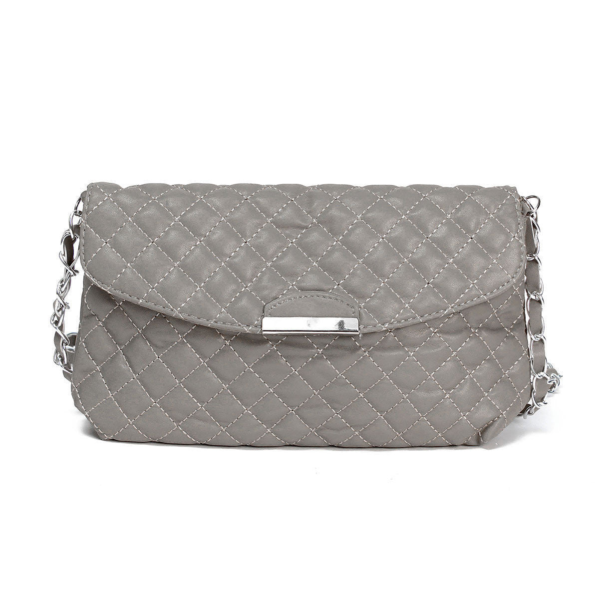 Aint Laurent Accessories Silver Purse With Shoulder Strap - Multiple Colors